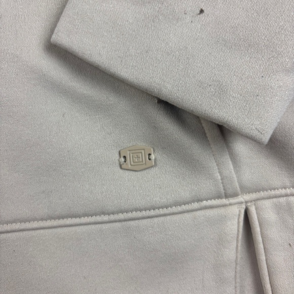 5.11 Tactical Women’s Cream Pullover Elizabeth Crewneck Sweatshirt size: Large - Picture 7 of 11